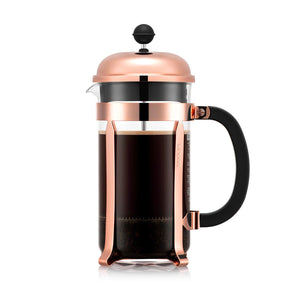 Bodum Chambord® French Press 8 Cup Coffee Maker Copper