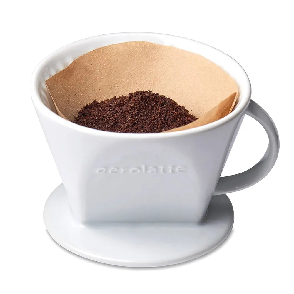 Aerolatte No4 Ceramic Drip Coffee Filter White