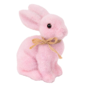 Taking Tables Pink Grass Bunny Table Decoration - 6" - Small