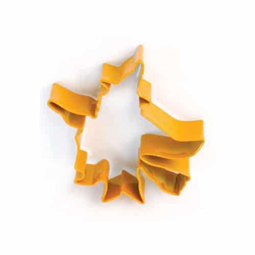 Anniversary House Orange Flying Witch Cookie Cutter