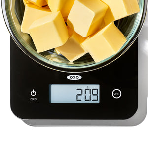 OXO 11lb/5kg Everyday Glass Food Scale