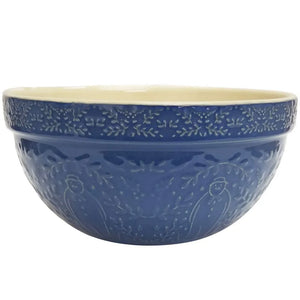 Eddingtons The snowman™ Blue Ceramic Mixing Bowls