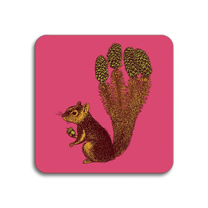 Avenida Home Puddin’ Head Squirrel Coaster