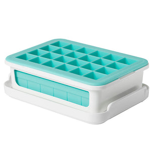 OXO Good Grips - Covered Silicone Ice Cube Tray-Cocktail Cubes
