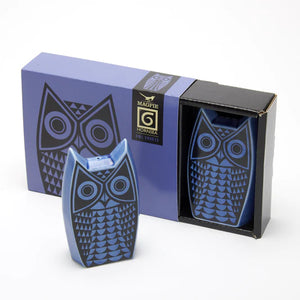 Hornsea Owl Cruet Set - Blue