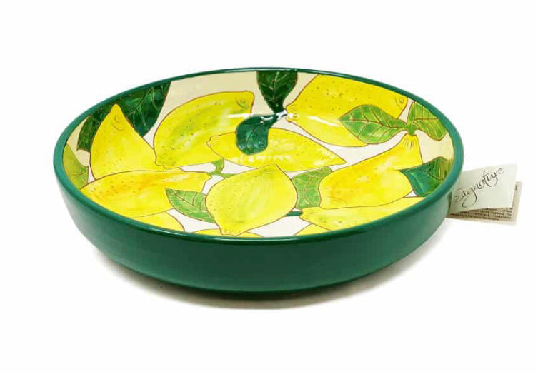 Divine Deli Signature Lemons Salad Bowl 23cm