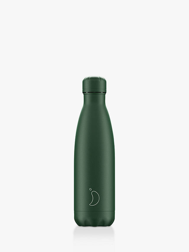 Chilly's 500ml Water Bottle - Matte all Green
