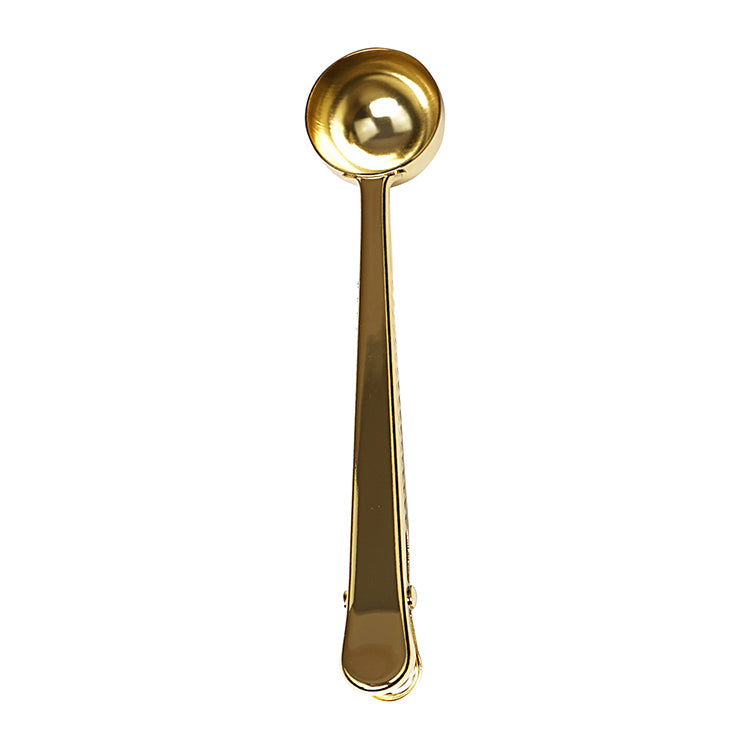 Ladelle Lawson Gold Coffee Spoon Clip
