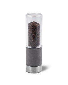 Cole & Mason - Regent Concrete/Acrylic Stainless Steel - Pepper Mill