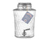 Kilner Clip Top Diamond Dispenser 5 Litre Ss Tap