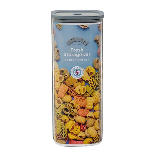 Kilner Fresh Storage 3.5L Square Jar