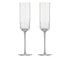 Pisa Flute Glasses Set Of 2 23cl