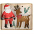 Meri Meri Santa & Reindeer Christmas Cookie Cutters (x 2)