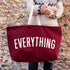 Alphabet Bags Everything - Burgundy REALLY Big Bag