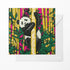 Bean & Bemble Greeting Card Eco Friendly Giant Panda Ailuropoda Bamboo