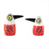 Hannah Turner Bird Salt and Pepper Shakers Red