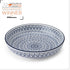 Mikasa Blue Mediterranean Stoneware Bowl, 900ml, 21 x 5cm