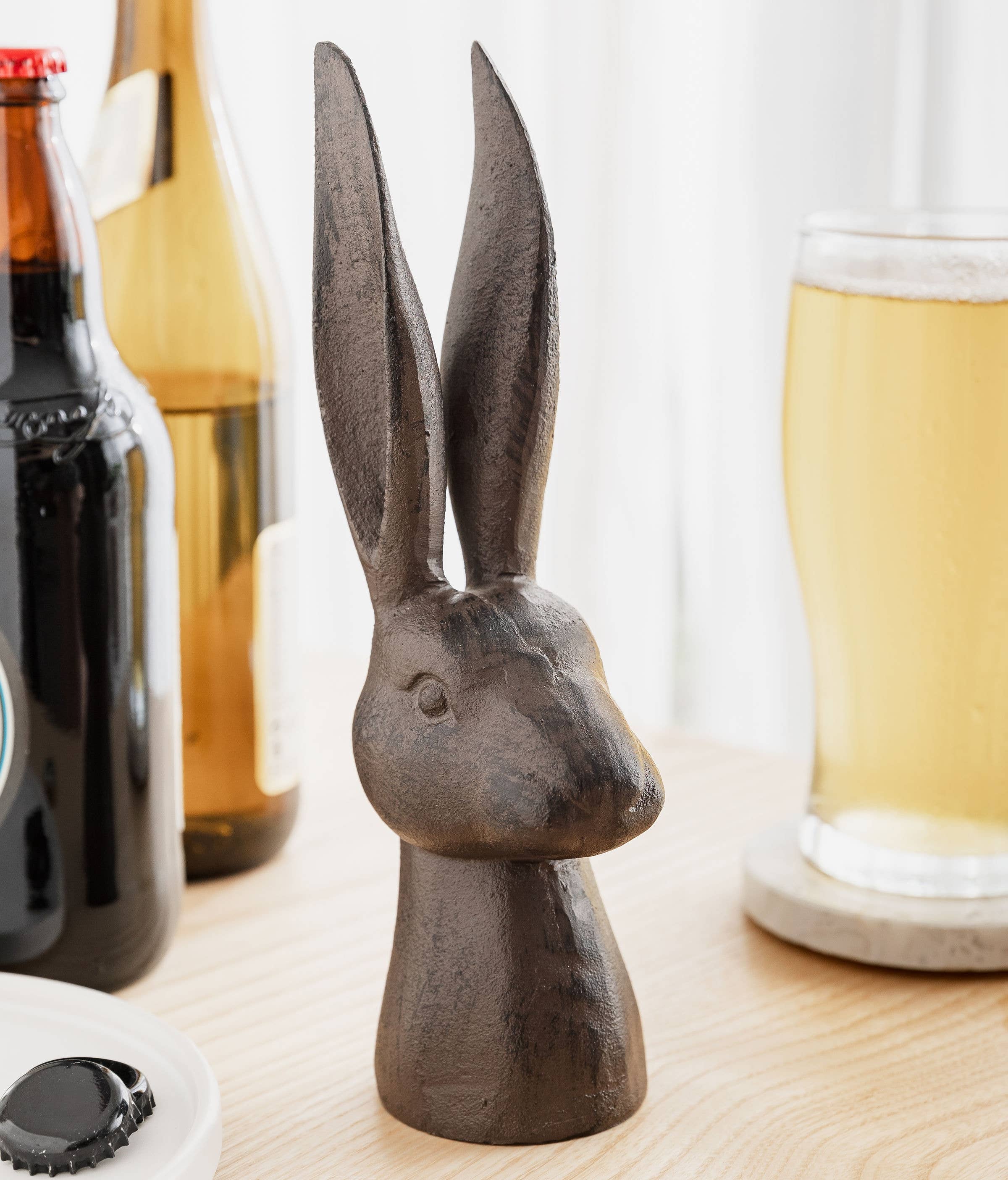 Uberstar Hare Heavyweight Cast Iron Bottle Opener