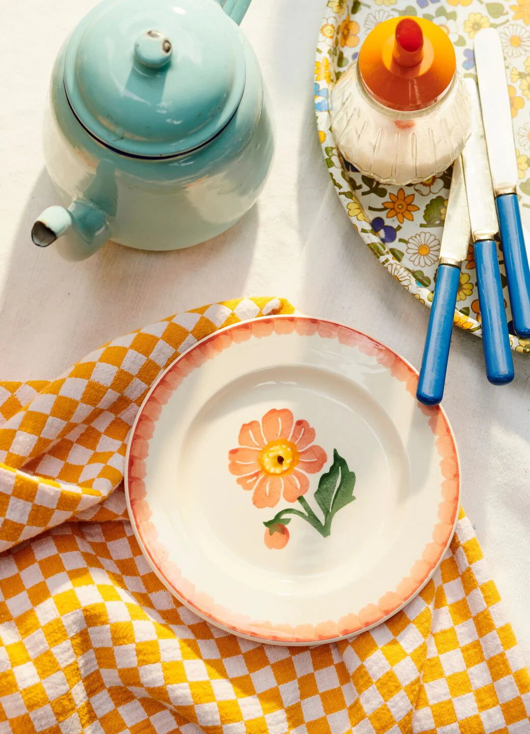 Emma Bridgewater NEW Dahlia 6 1/2 Inch Plate