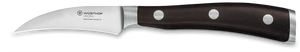 Wusthof Ikon African Blackwood Handle Peeling Knife 7cm
