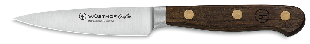 Wusthof Crafter Paring Knife Smoked Handle Paring Knife - 9cms