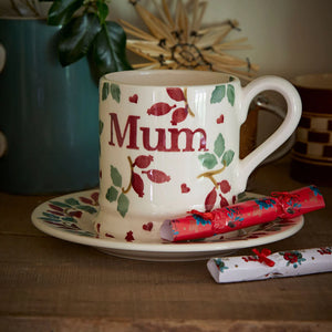 Emma Bridgewater Folk Rosehip Mum 1/2 Pint Mug