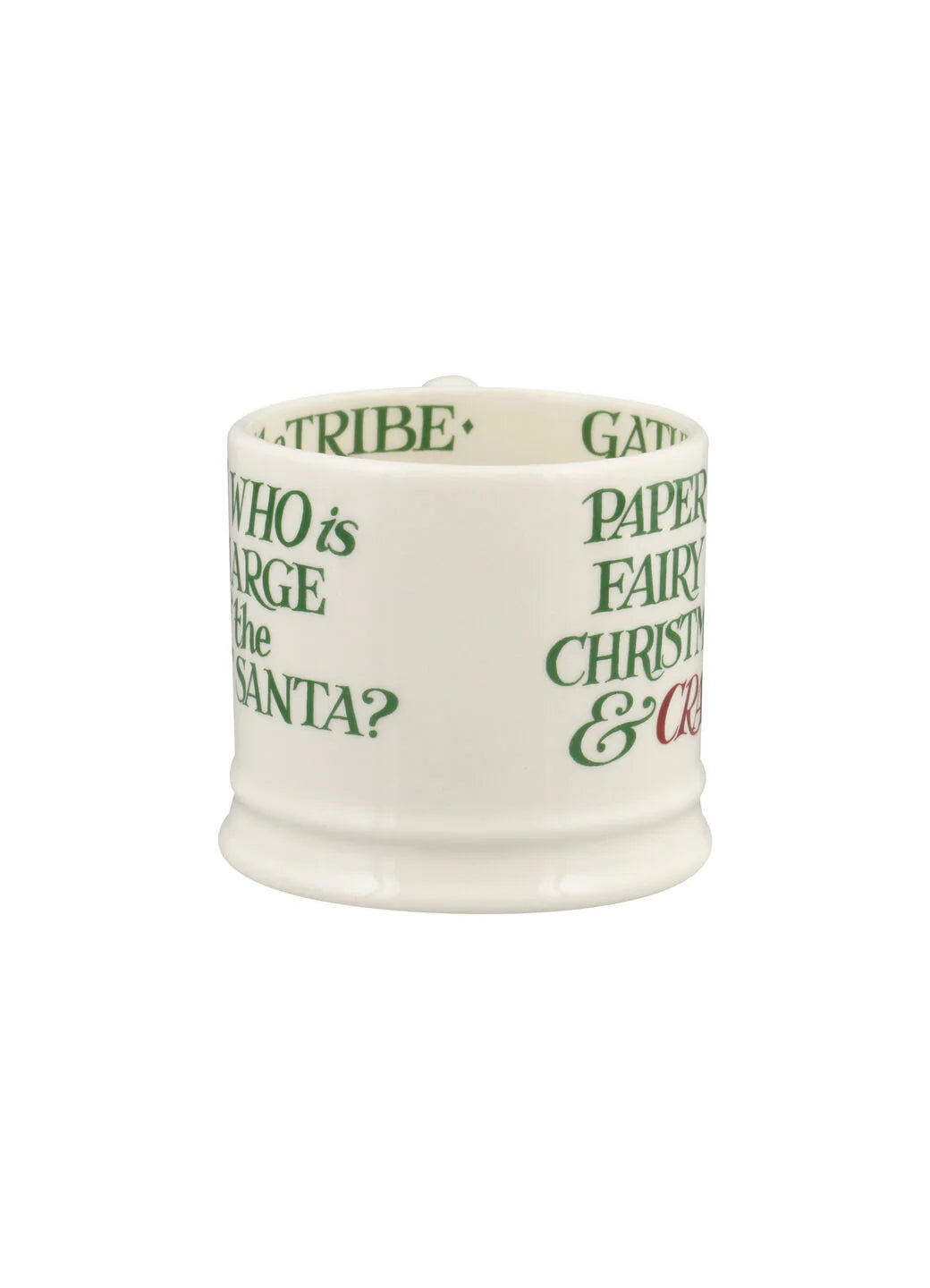 Emma Bridgewater New Christmas Toast Crackers Small Mug