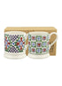 Emma Bridgewater New Christmas Quilt Set Of 2 1/2 Pint Mugs Boxed