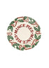 Emma Bridgewater New Candy Canes Medium Dinner Plate, 8.5 Inch