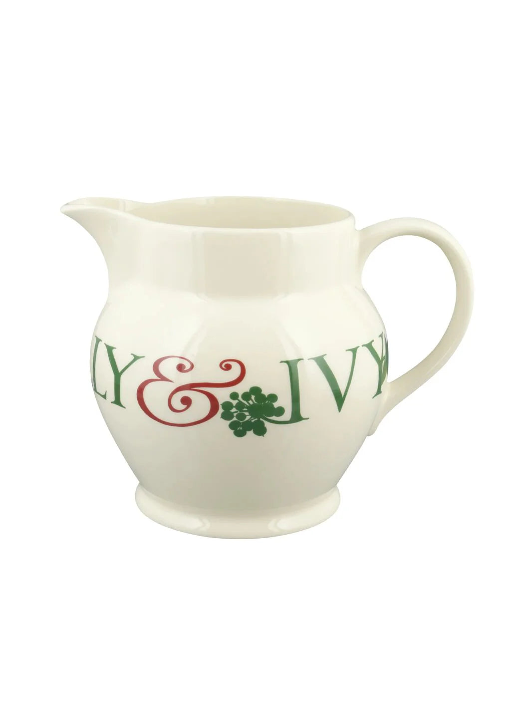 Emma Bridgewater New Christmas Toast Holly & Ivy 3 Pint Jug