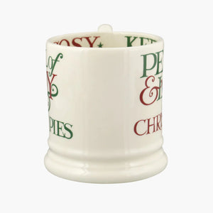Emma Bridgewater Christmas Toast & Marmalade Peace & Love 1/2 Pint Mug