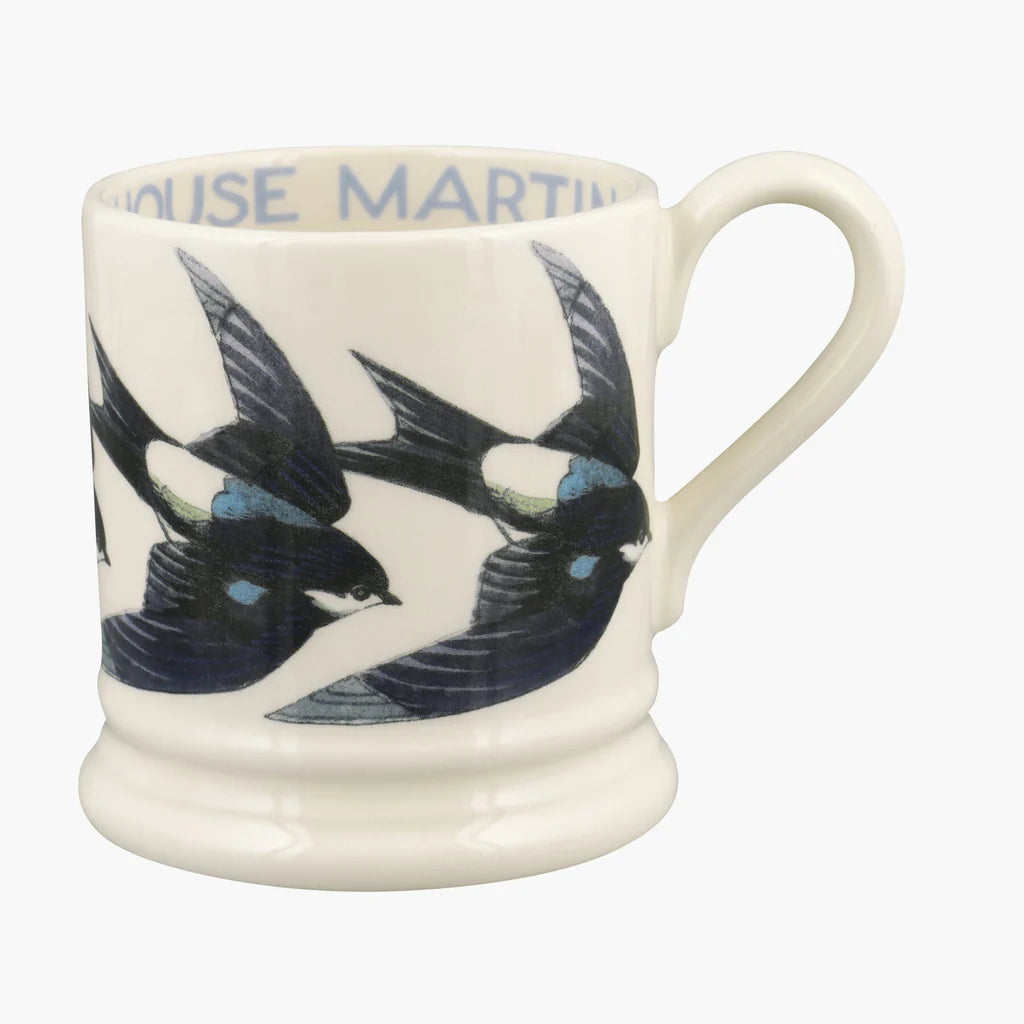 Emma Bridgewater House Martin 1/2 Pint Mug