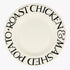 Emma Bridgewater Black Toast Roast Chicken 10 1/2 Inch Plate