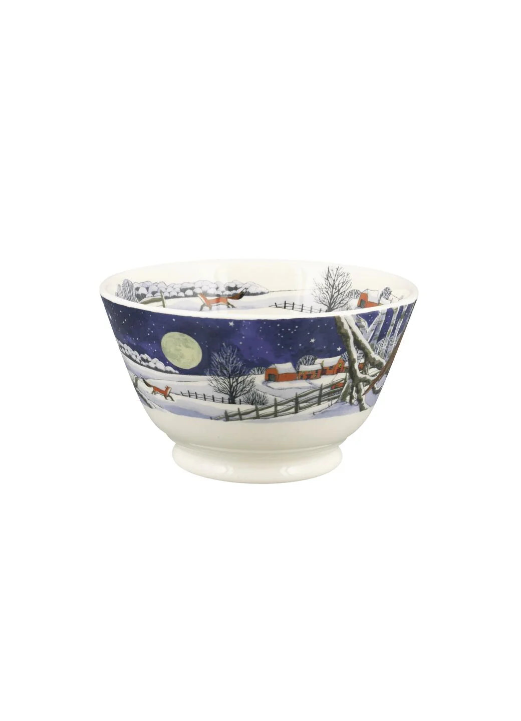 Emma Bridgewater New Midnight Robin Small Old Bowl
