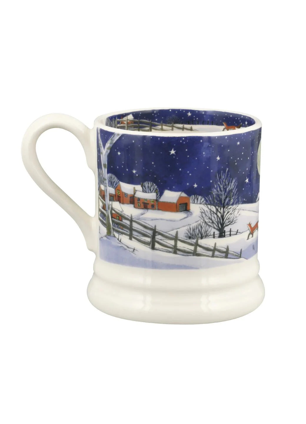 Emma Bridgewater New Midnight Robin 1/2 Pint Mug