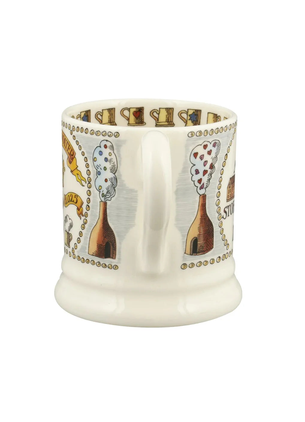 Emma Bridgewater New 40 Years 1985-2025 1/2 Pint Mug