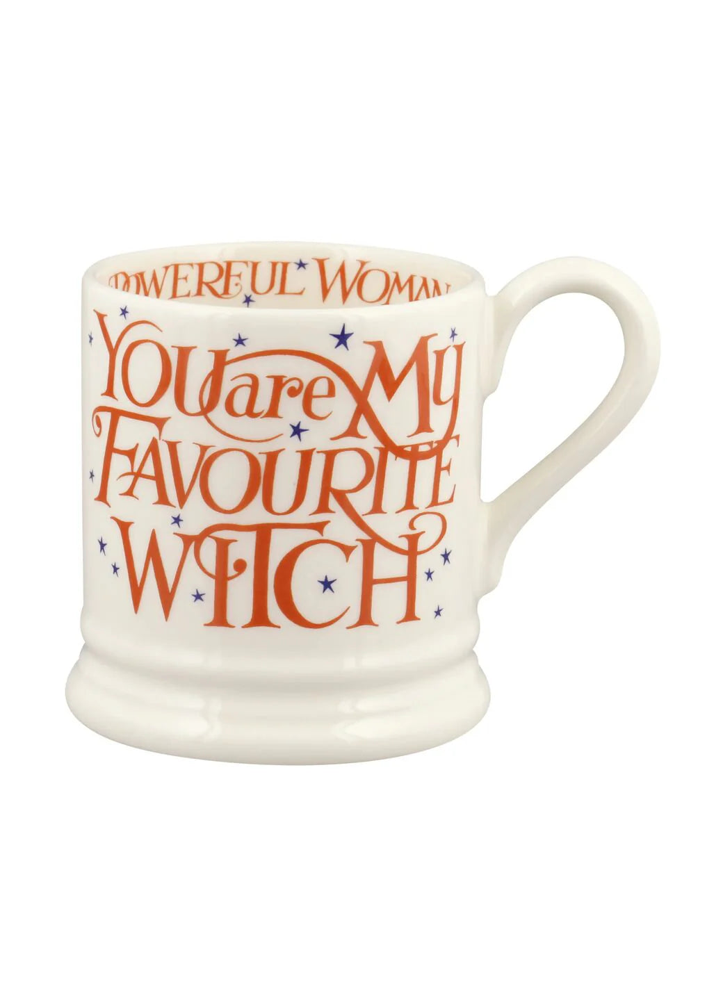Emma Bridgewater New Halloween Toast Favourite Witch 1/2 Pint Mug