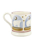 Emma Bridgewater New Polar Bear Snow Globe 1/2 Pint Mug