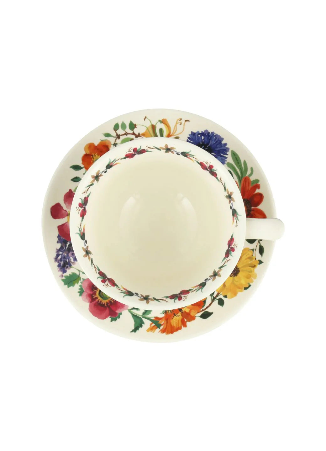 Emma Bridgewater NEW Garden Flowers Large Teacup & Saucer