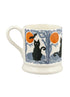 Emma Bridgewater New The Wise Witches Black Cats 1/2 Pint Mug