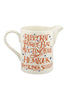 Emma Bridgewater New Halloween Toast Medium Straight Jug