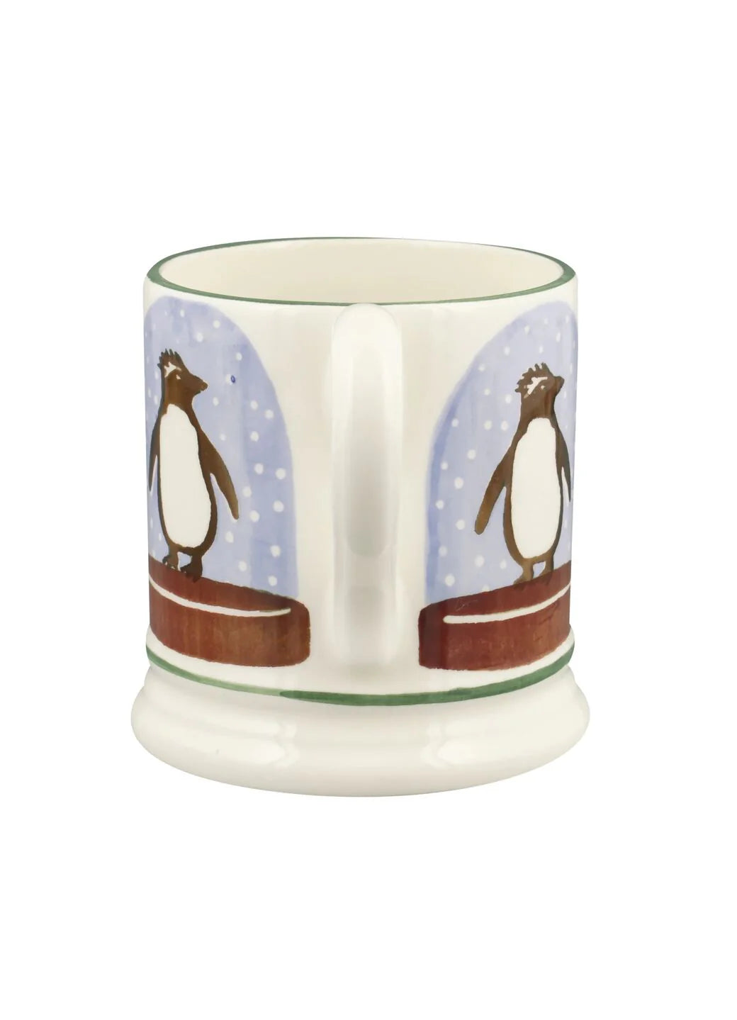 Emma Bridgewater New Penguin Snow Globe 1/2 Pint Mug