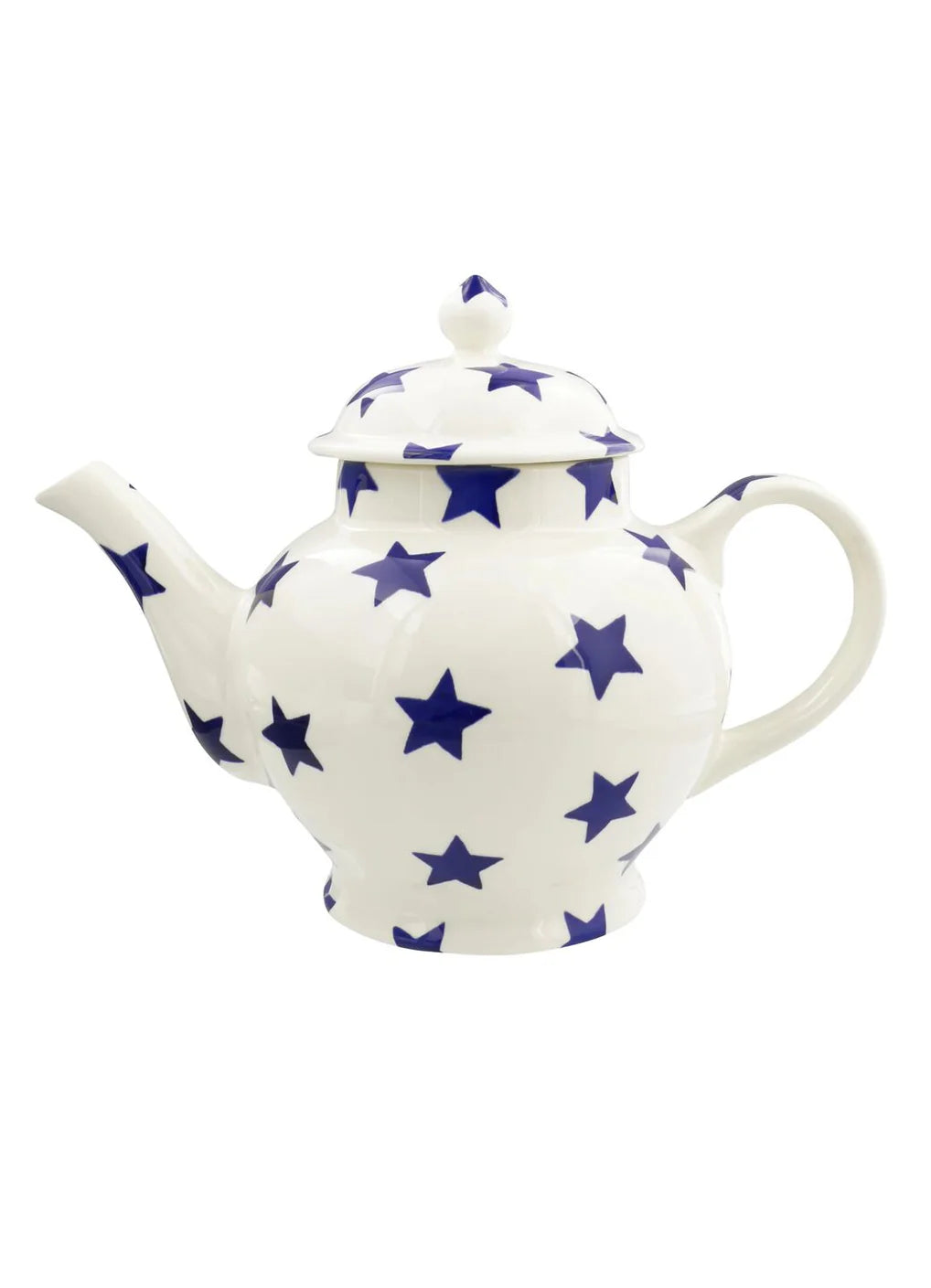 Emma Bridgewater Blue Star 4 Mug Teapot (BOXED)