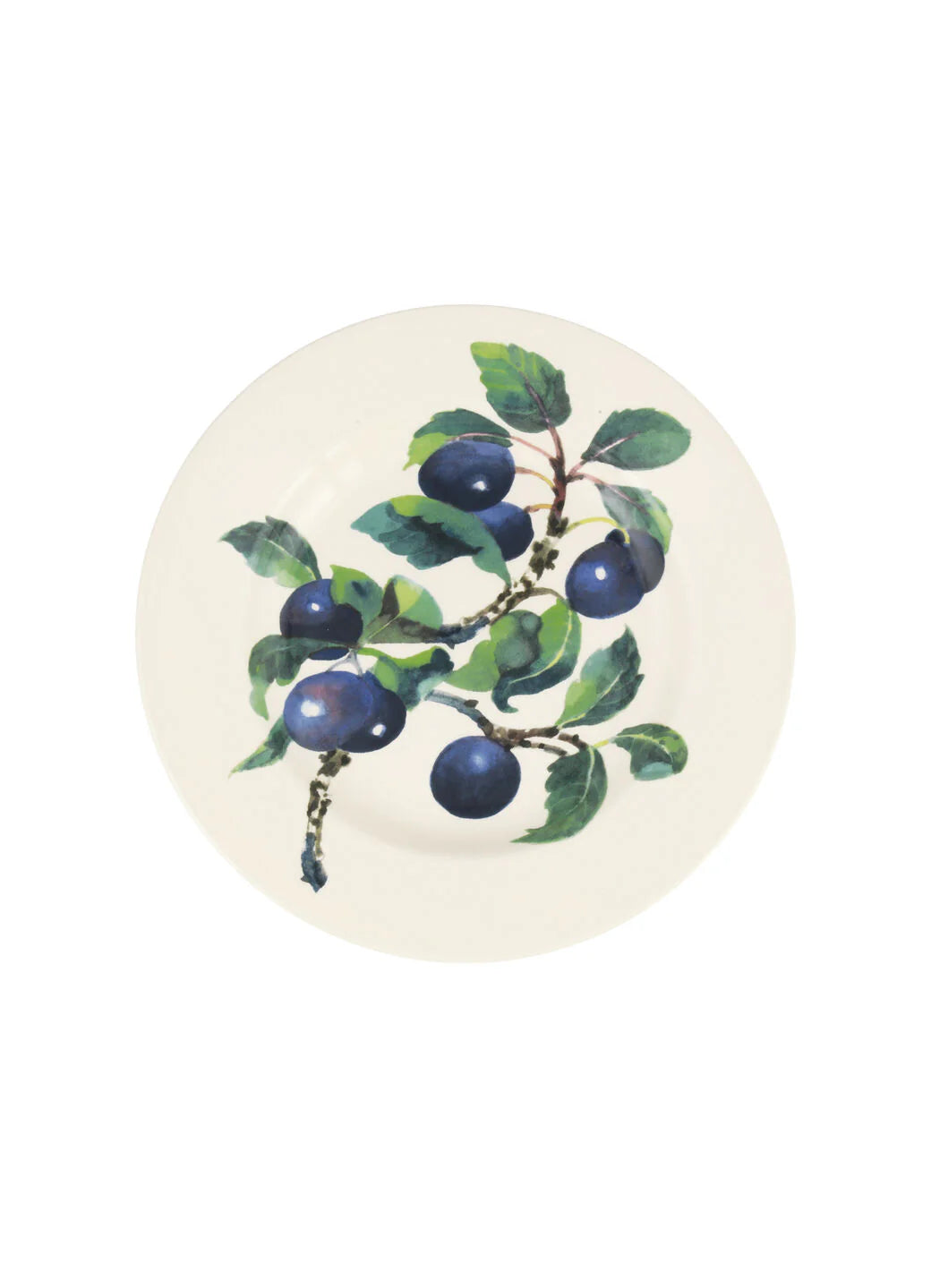 Emma Bridgewater New Damson Medium Dinner Plate, 8.5 Inch