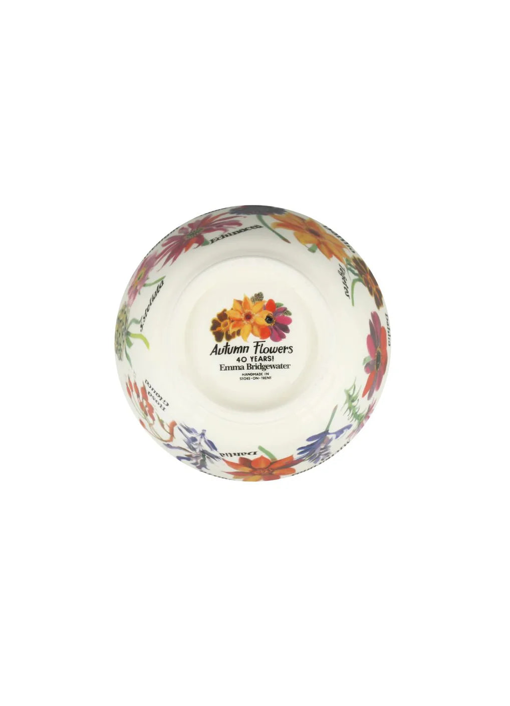Emma Bridgewater New Autumn Flowers Small Old Bowl