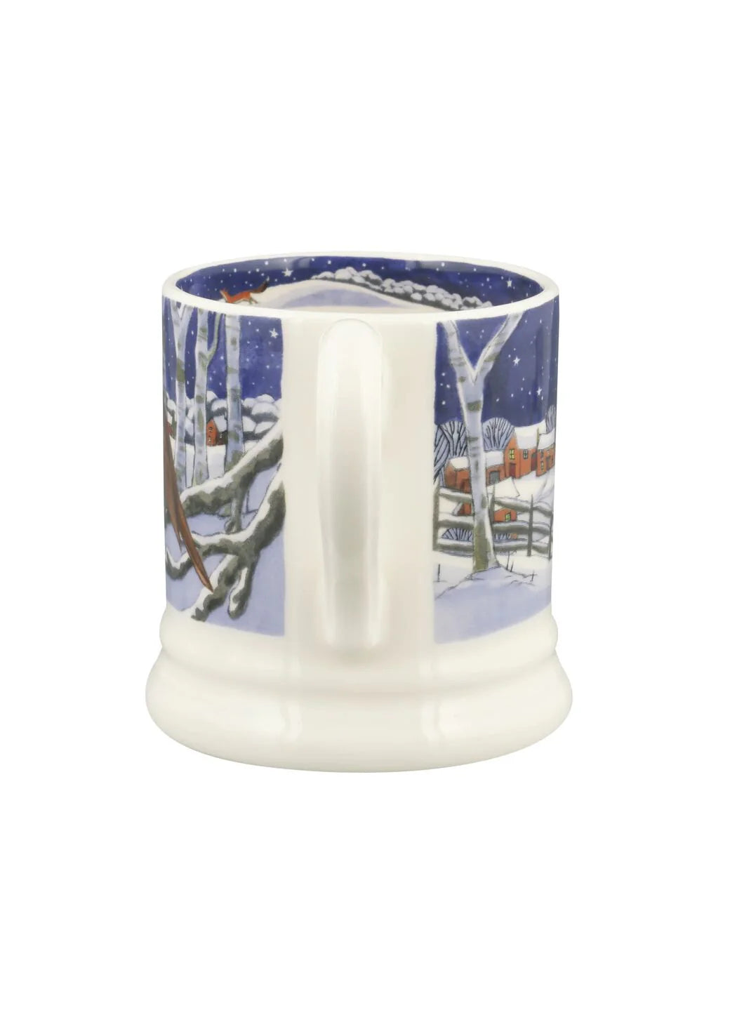Emma Bridgewater New Midnight Robin 1/2 Pint Mug