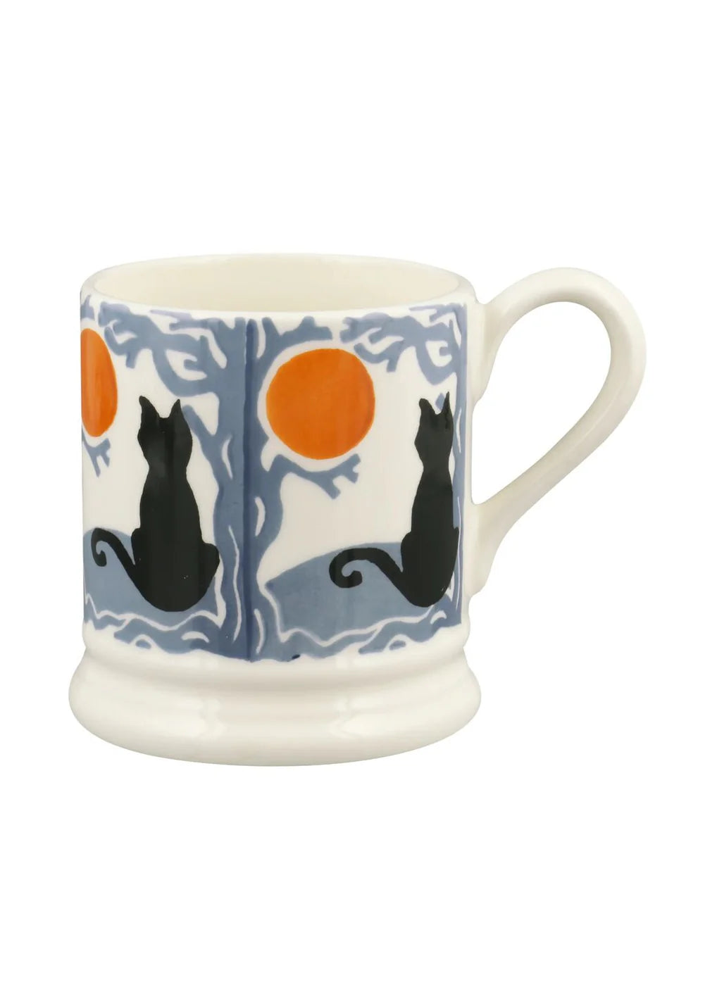 Emma Bridgewater New The Wise Witches Black Cats 1/2 Pint Mug