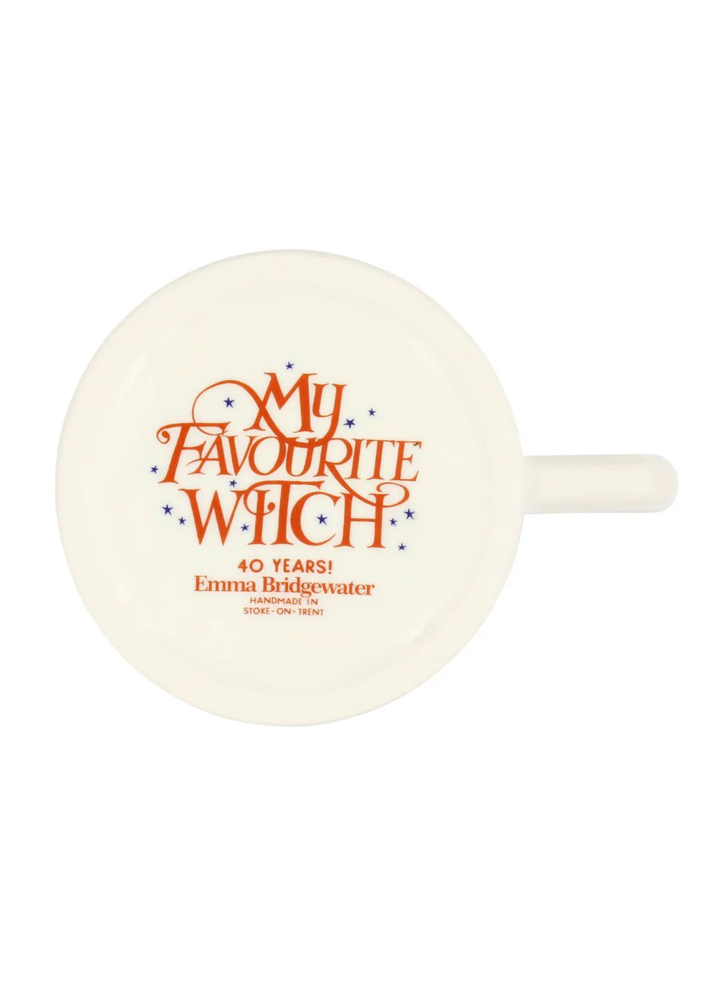 Emma Bridgewater New Halloween Toast Favourite Witch 1/2 Pint Mug