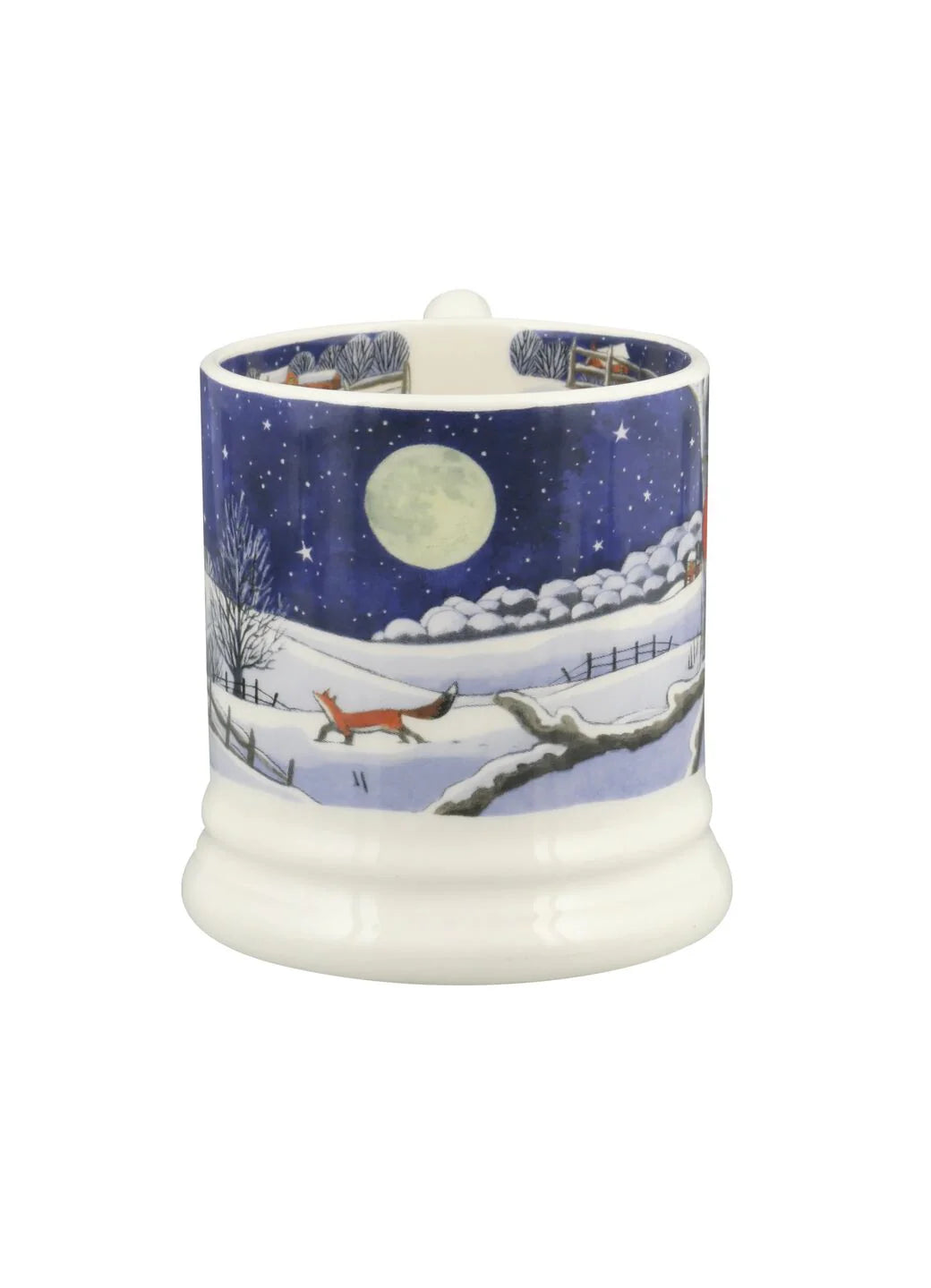 Emma Bridgewater New Midnight Robin 1/2 Pint Mug