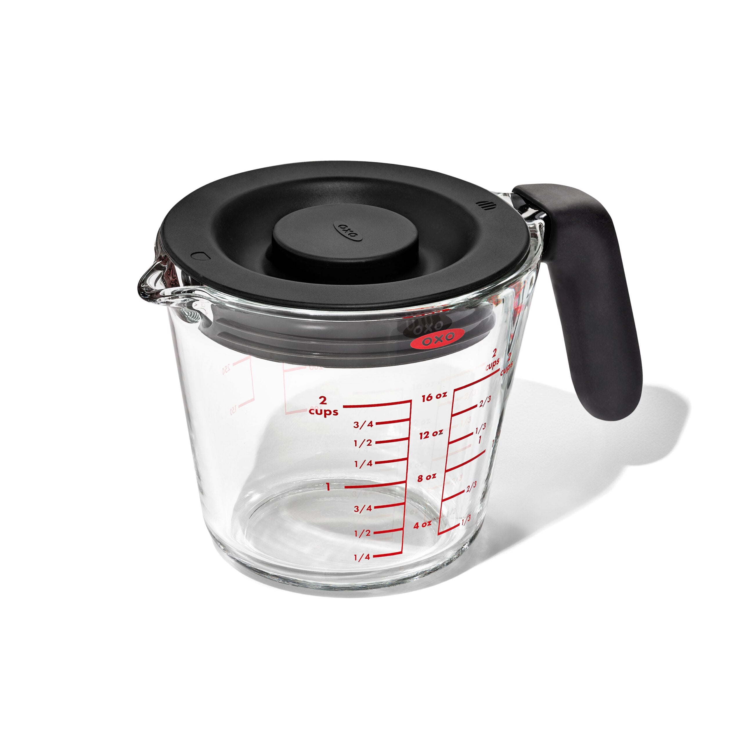 OXO 500mL Glass Measuring Cup with Lid